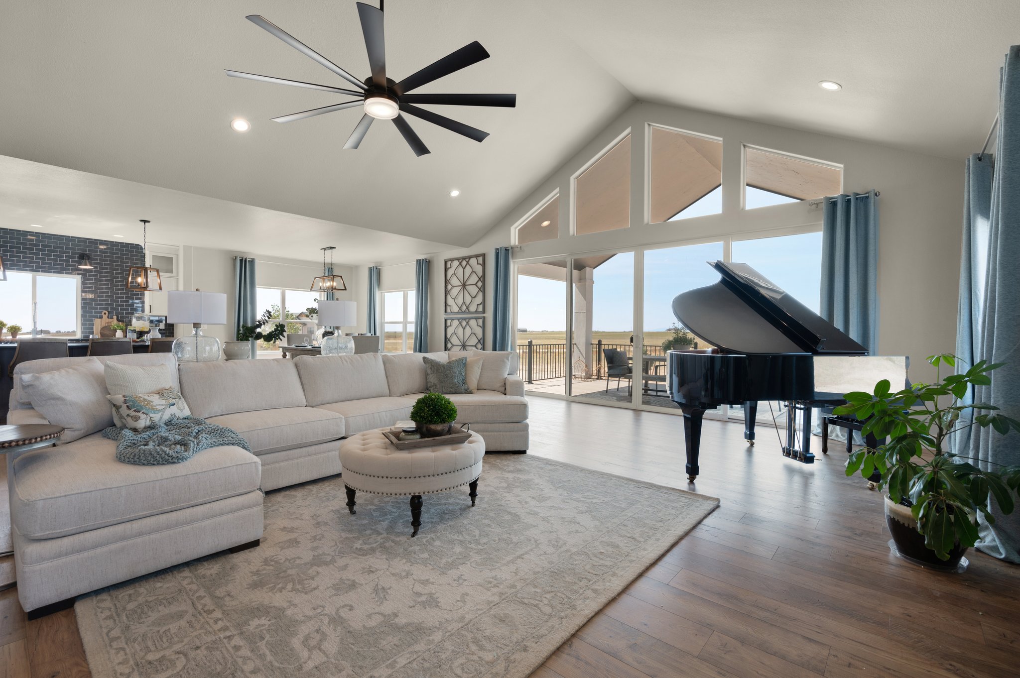 Interior view of Hi-Point Home Builders 2022 parade home