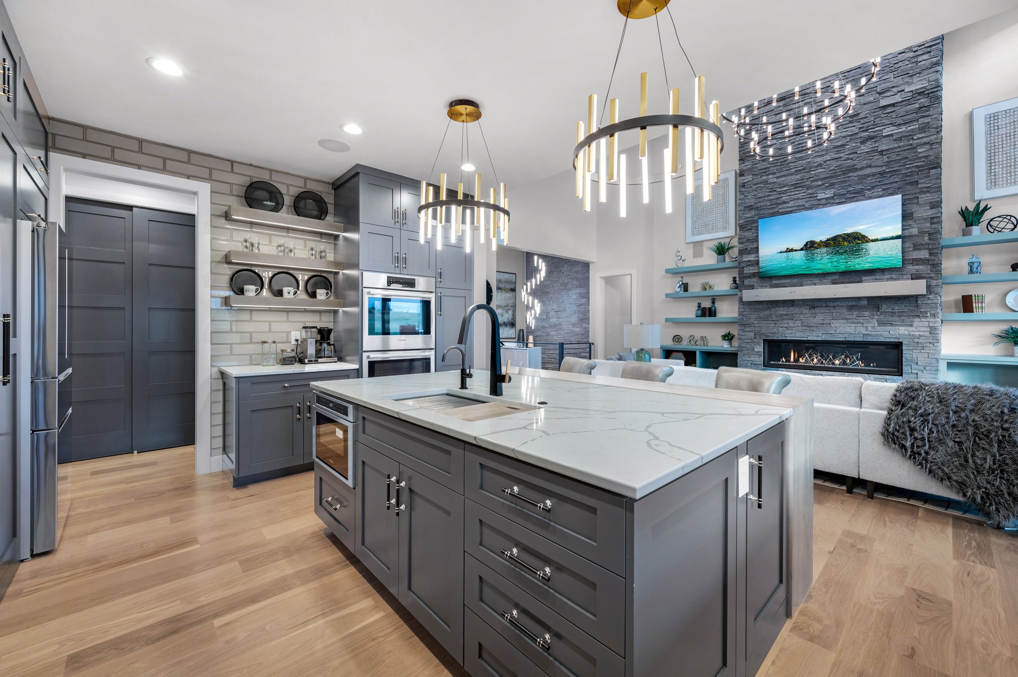Interior view of Murphy Custom Homes' 2022 Parade home