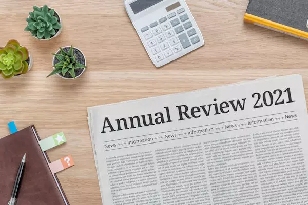 A Newspaper Saying Annual Review 2021